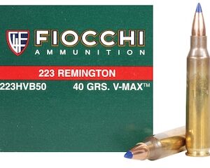 Buy Fiocchi Extrema Ammunition 223 Remington 40 Grain Hornady V-MAX Ammunition Online
