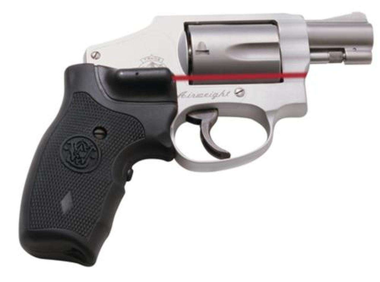Smith &Amp; Wesson 642 Revolver 38Sp, 2&Quot;, Airweight, Laser Grips, Stainless Steel Smm 1