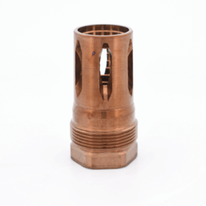 Rearden R2S, 1/2x28, Heat Treat, Square (.40) | Taper Mount Flash Hider