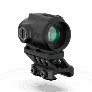 Swampfox Optics Raider Micro Prism Black 1x 20mm Tube 6 MOA Green Dot Reticle Red Laser